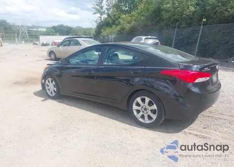 2012 Hyundai Elantra Limited (Ulsan Plant) from USA, damaged, VIN KMHDH4AE6CU288742